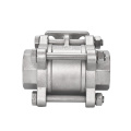 High Quality DN15/20/25/32/40/50/65/80/100 3pc platform ball valve with internal welding for 304 stainless steel in Wenzhou